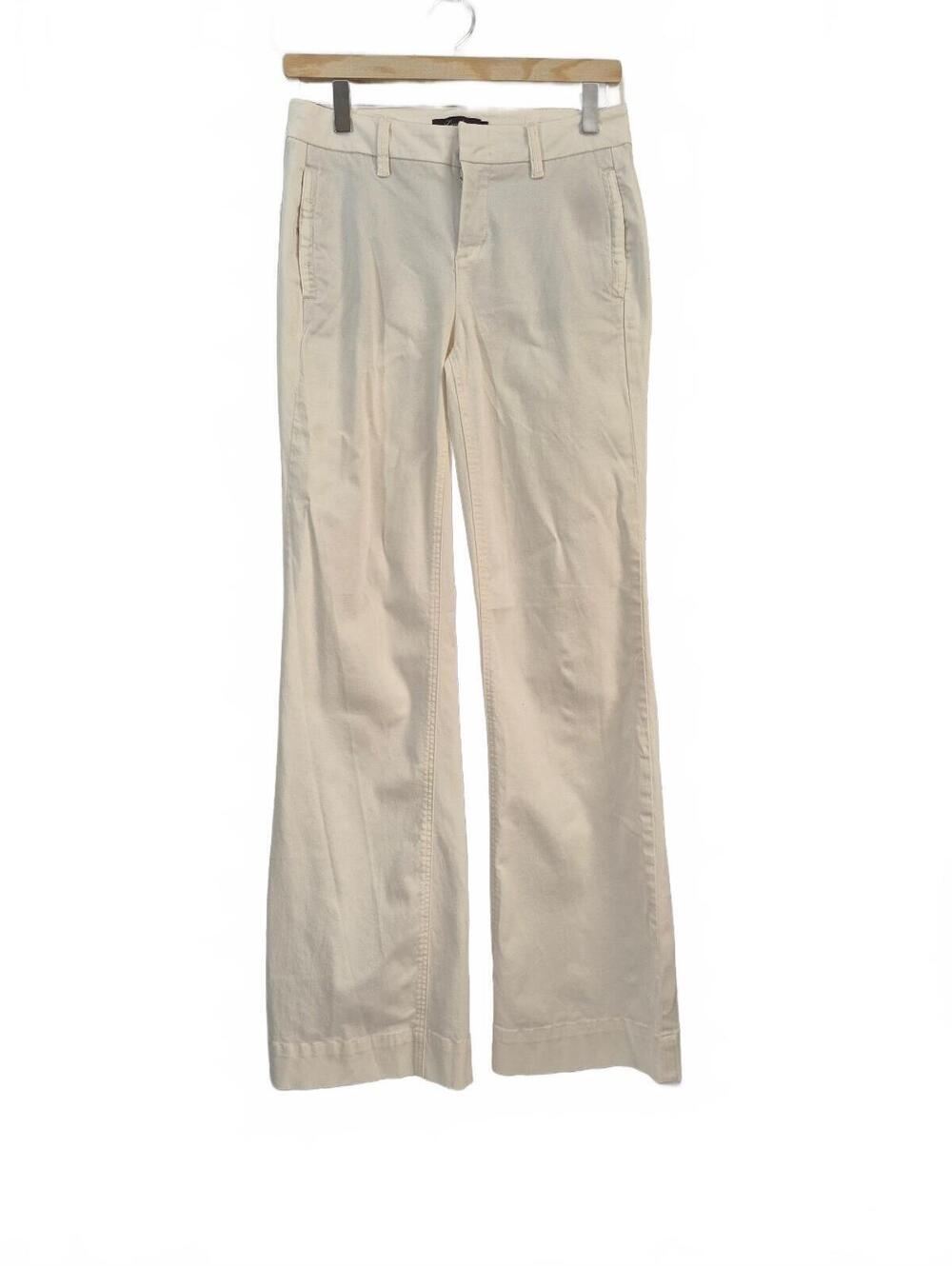 Level 99 Women’s Ivory Wide Leg Pants Size 26